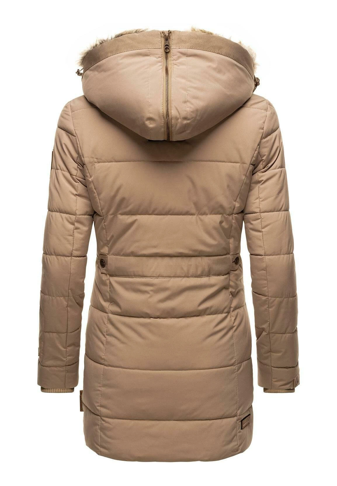 Marikoo Lieblings - Winterjas - Taupe 3 Marikoo Lieblings - Winterjas - Taupe - Afbeelding 3