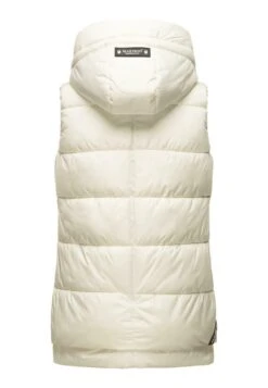 Marikoo Zarinaa - Bodywarmer - Offwhite -Marikoo Winkel 063ba763ac584f17a2e425d89f8b26e7