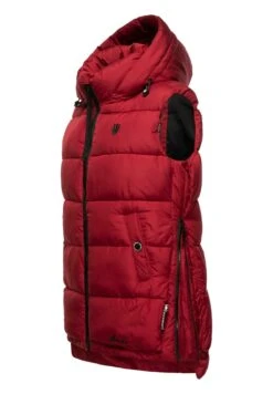 Marikoo Zarinaa - Bodywarmer - Blood Red -Marikoo Winkel 1192d07e24d942efb2fd75d738ab518d