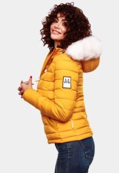 Marikoo Winterjas - Dark Yellow -Marikoo Winkel 15949ee033d5407fbdd03c6929f7d2c5