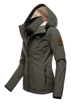 Marikoo Erdbeere - Outdoorjas - Dark Grey -Marikoo Winkel 1723881b7c7a458d9f2bba7397104ab7