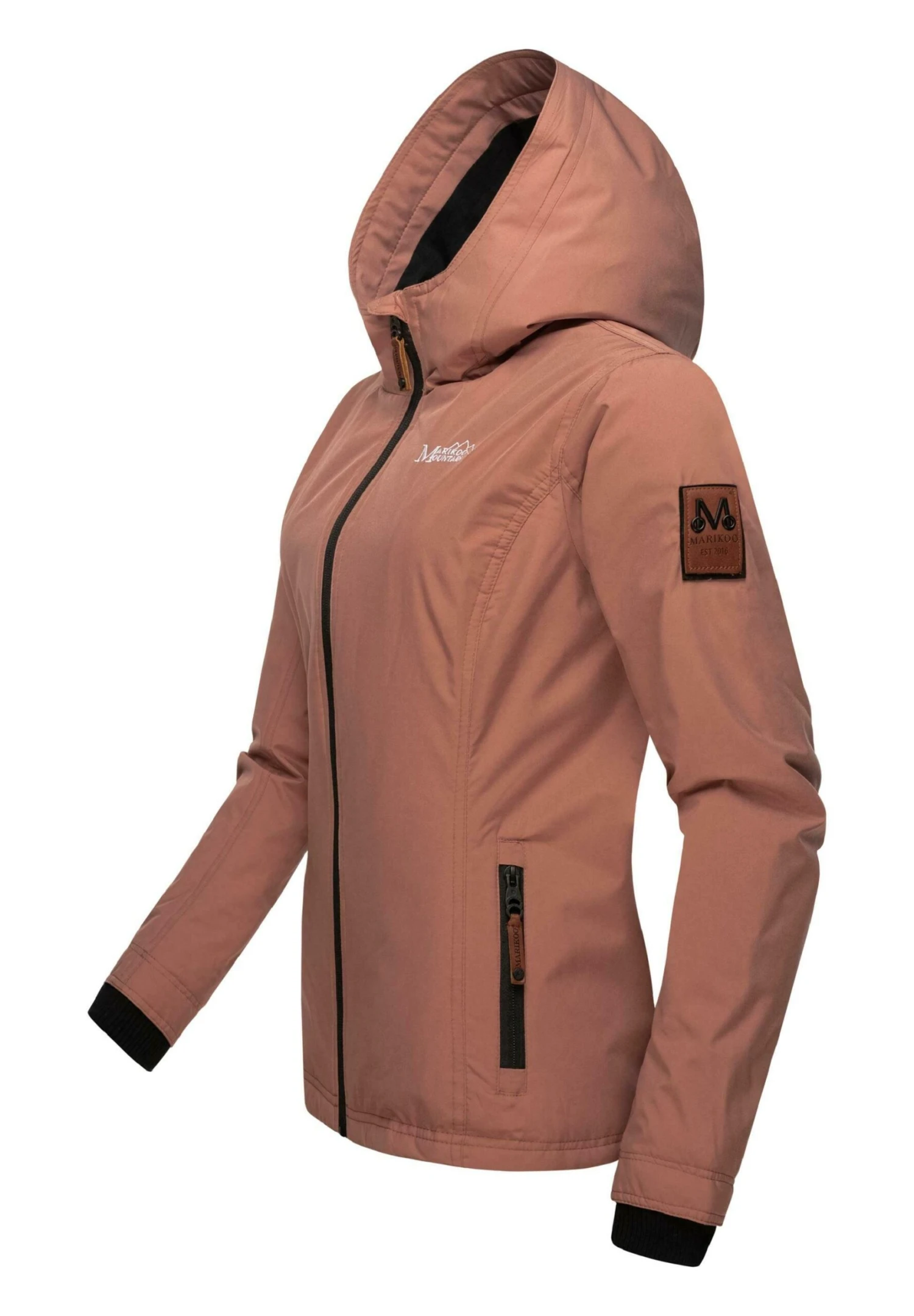 Marikoo Brombeere - Outdoorjas - Terracotta 2 Marikoo Brombeere - Outdoorjas - Terracotta - Afbeelding 2