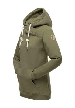 Marikoo Izuyaa - Hoodie - Dusty Olive Melange -Marikoo Winkel 22568ac0a61d493bb7d3dfc762a3332d