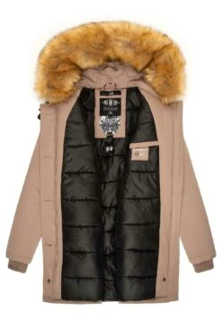 Marikoo Karmaa - Winterjas - Taupe -Marikoo Winkel 255cf7c689714954876c65f45ab465af