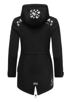 Marikoo Ulissaa - Regenjas - Black -Marikoo Winkel 27f8ae0cfb2a4676a7de1fa34ffbe94c