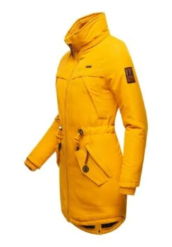 Marikoo Kamii - Winterjas - Dark Yellow -Marikoo Winkel 2b6b05f3c9b0492fb8471ea0b63064e9