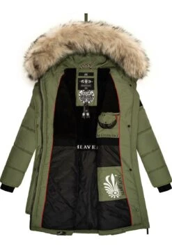 Marikoo Chaskaa - Winterjas - Olive -Marikoo Winkel 2c11e925877940d884a197f67d1f6f16