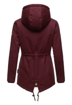Marikoo Manolya - Winterjas - Dark Red Melange 7 Marikoo Manolya - Winterjas - Dark Red Melange -Marikoo Winkel 2eb9d9f950e94806ba2ee8e4c91a52dd