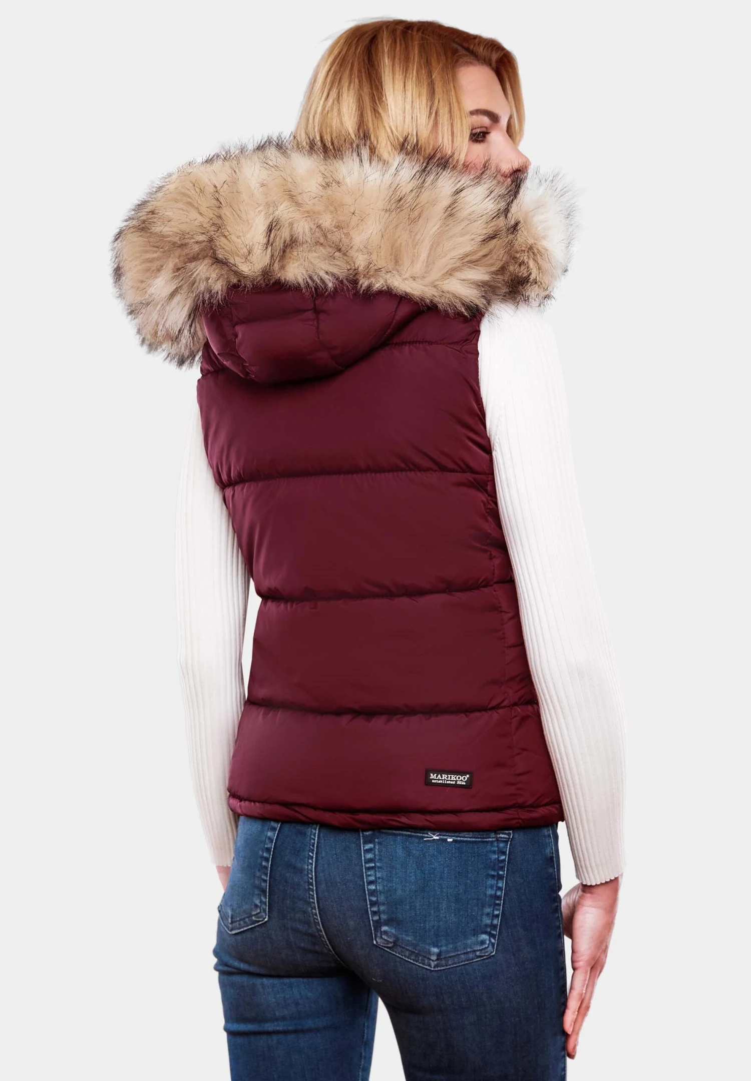 Marikoo Bodywarmer - Wine 2 Marikoo Bodywarmer - Wine - Afbeelding 2
