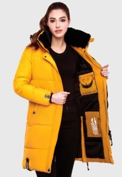 Marikoo Streliziaa - Winterjas - Dark Yellow -Marikoo Winkel 31a3579e270d49dab7f552c0da9c949f