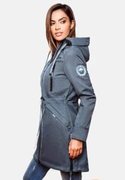 Marikoo Racquelle - Parka - Dusty Blue -Marikoo Winkel 3620c8a7ac864b55b0f9f57cfe4e6b7f