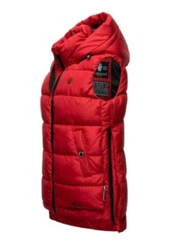 Marikoo Zarinaa - Bodywarmer - Red -Marikoo Winkel 3693211697d94118a6f26c70844da4e2