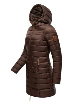 Marikoo Stepp - Winterjas - Dark Choco -Marikoo Winkel 42e390772cfc469581f93f834b93fe25