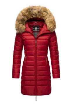 Marikoo Stepp - Winterjas - Blood Red -Marikoo Winkel 4779af5566f944e28171576682694878