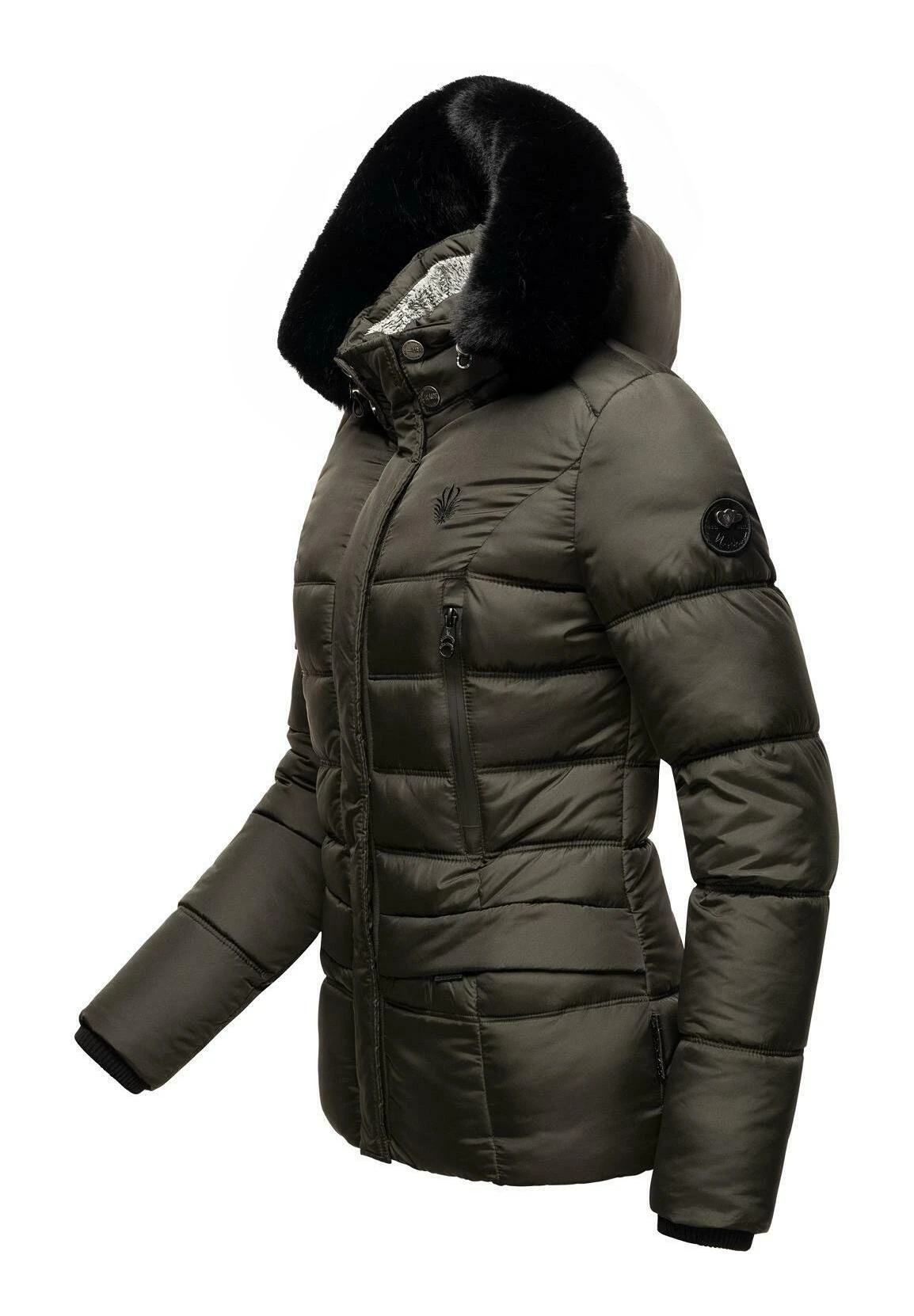 Marikoo Loveleen - Winterjas - Dark Grey 2 Marikoo Loveleen - Winterjas - Dark Grey - Afbeelding 2