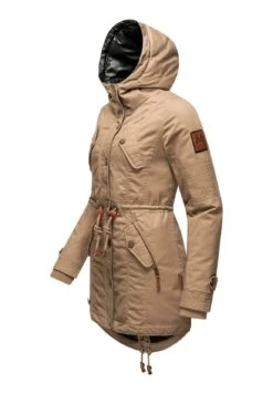 Marikoo Viva- Winterjas - Taupe Grey -Marikoo Winkel 4d1ca5901eec4df98c5bf28ccac0b7a2