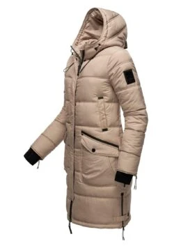 Marikoo Chaskaa - Winterjas - Taupe -Marikoo Winkel 4eb817a576854f99a8c2db41e1a10dfe
