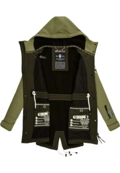 Marikoo Zimtzicke - Parka - Dark Olive Olive -Marikoo Winkel 54b14d4f95e34d0194f5d4637165b18a