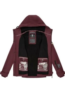 Marikoo Funktions - Outdoorjas - Dark Red Melange -Marikoo Winkel 55c4190fa8944c18ad86ab1d9bdbb027