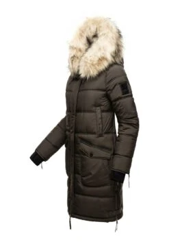 Marikoo Chaskaa - Winterjas - Dark Grey -Marikoo Winkel 55f7ecf46cfd407cb213df565b58f523