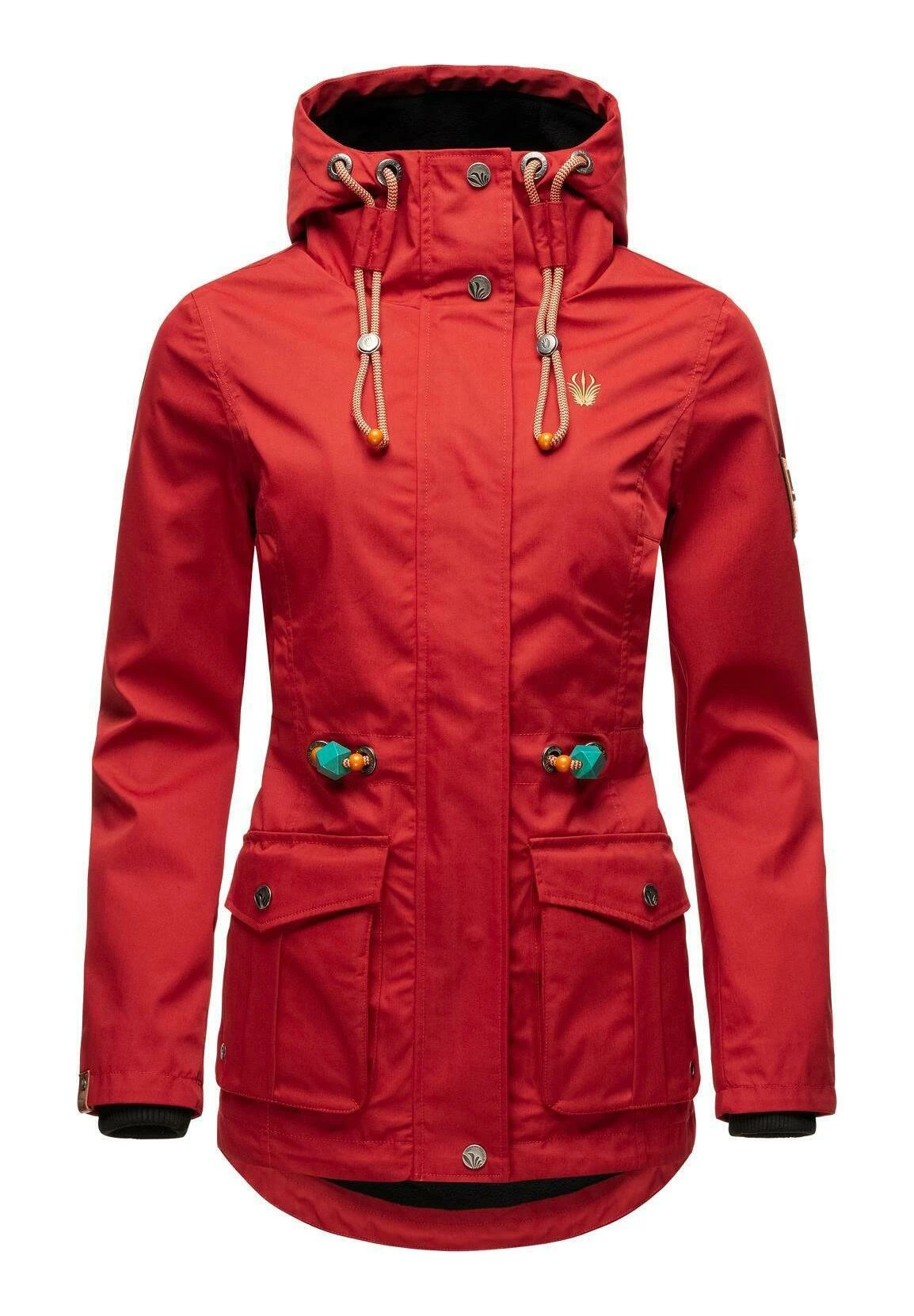 Marikoo Babetaa - Parka - Cherry Red 2 Marikoo Babetaa - Parka - Cherry Red - Afbeelding 2