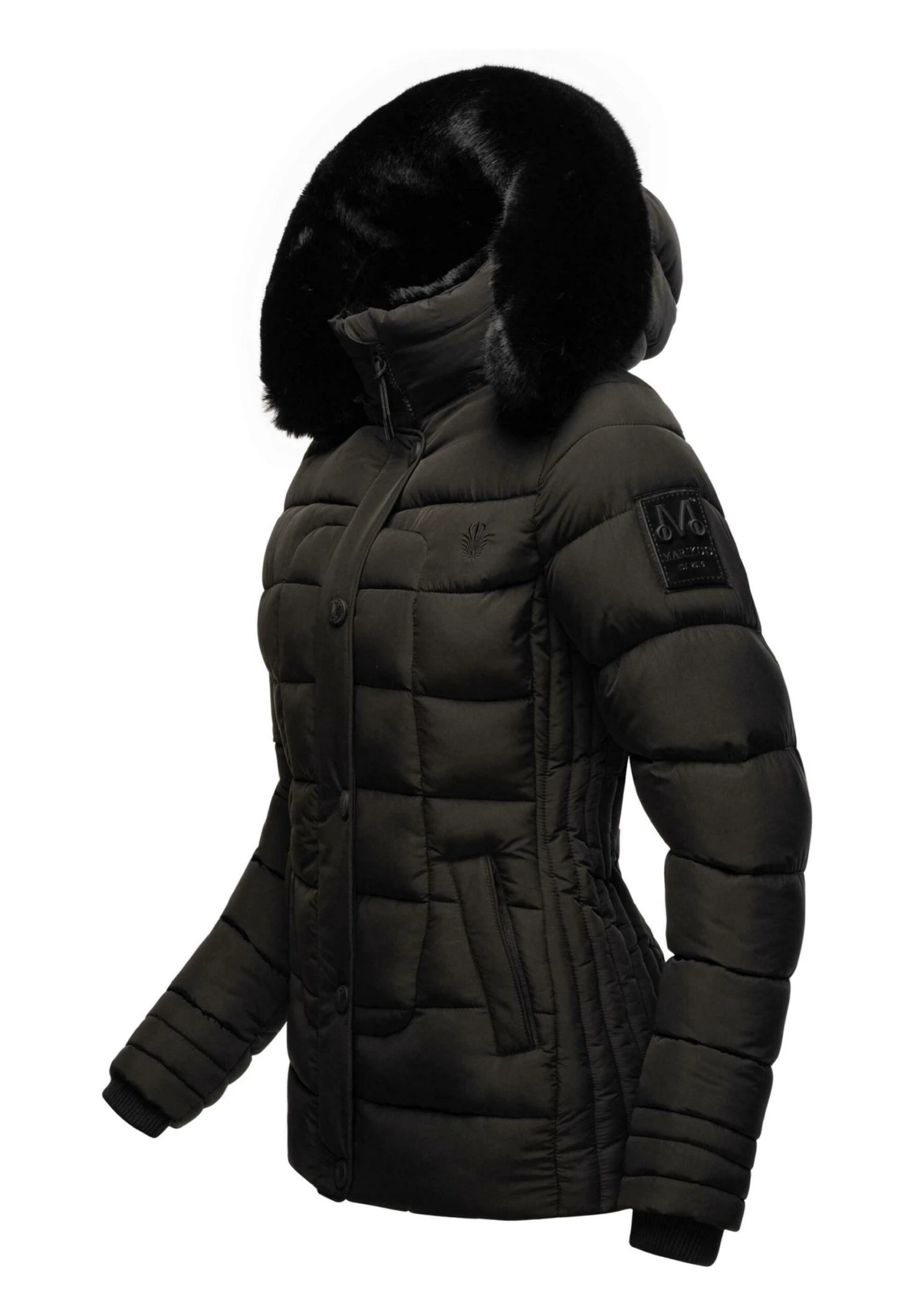 Marikoo Qesraa - Winterjas - Black 2 Marikoo Qesraa - Winterjas - Black - Afbeelding 2