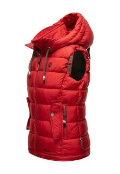 Marikoo Taisaa - Bodywarmer - Red -Marikoo Winkel 728000a7925d43b4b6ec5e5fbae00869