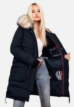 Marikoo Chaskaa - Winterjas - Dark Blue -Marikoo Winkel 7680396a823b4e99bbe7fb39891f09c3