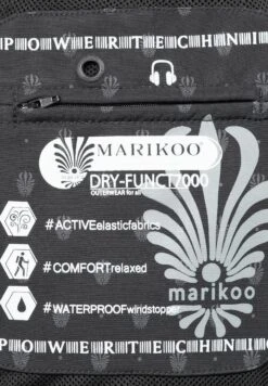 Marikoo Zimtzicke - Parka - Black Melange -Marikoo Winkel 779e1e2e751c406994447d8c2cc91c51