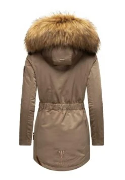 Marikoo Sanakoo - Winterjas - Taupe -Marikoo Winkel 79a9087ec125405a81dbe9f6c2db917c