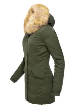 Marikoo Karmaa - Winterjas - Olive -Marikoo Winkel 7c803ef5c5934dd59f849cd586dc06bc