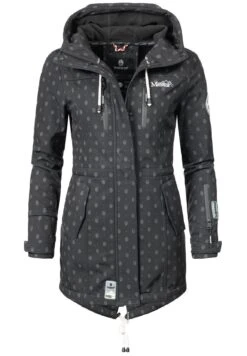 Marikoo Zimtzicke - Parka - Black Melange -Marikoo Winkel 7cb59144f1d242b78cc5fddb9607e502