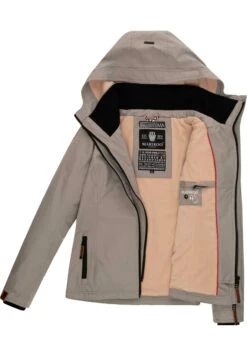 Marikoo Erdbeere - Outdoorjas - Zinc Grey -Marikoo Winkel 7fc627c1f90f4165bfd1e606dfae031f