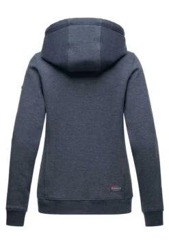 Marikoo Setsunaa - Sweater Met Rits - Dustybluemelange -Marikoo Winkel 812c58f7aac940bca712708c495f5322