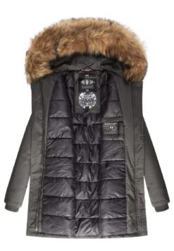 Marikoo Karmaa - Winterjas - Dark Grey -Marikoo Winkel 82d1fb116b1a496aaa3ab999da84c002