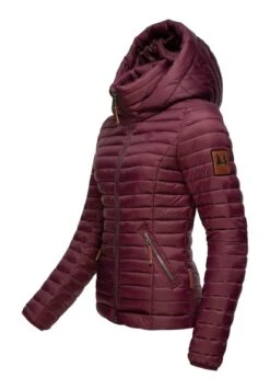 Marikoo Lowenbaby - Jas - Dark Red Melange -Marikoo Winkel 83ea677c338243ca95e607ce25746f63