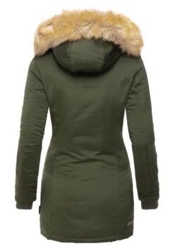 Marikoo Karmaa - Winterjas - Olive -Marikoo Winkel 88ff6d064a7d4f4898d395d65de86a04