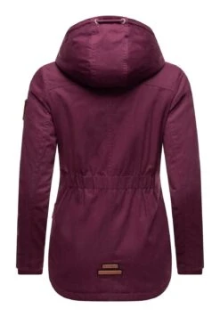 Marikoo Bikoo - Winterjas - Dark Red Melange -Marikoo Winkel 8ef12fa3f8984285ac3dde1c2c85e2bd