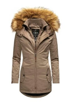Marikoo Sanakoo - Winterjas - Taupe -Marikoo Winkel 8f35e4f9f7e64da6a92e1b43b14d6e7b
