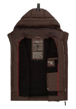Marikoo Taisaa - Bodywarmer - Dark Choco -Marikoo Winkel 925526376f7e439ea50594a8c655ece2