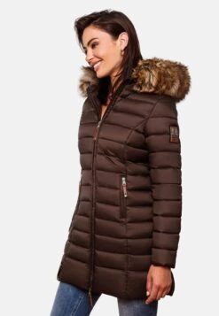 Marikoo Stepp - Winterjas - Dark Choco -Marikoo Winkel 983de788ac474cf9ae1cbbf734808fcb