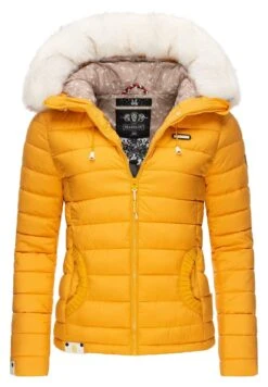 Marikoo Winterjas - Dark Yellow -Marikoo Winkel a21a40929b714b1aa7b242874f55b4f9