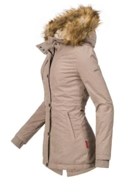 Marikoo Winterjas - Taupe -Marikoo Winkel a806c0b2fa9448978209f1101150722a