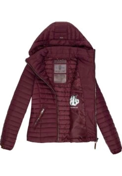 Marikoo Lowenbaby - Jas - Dark Red Melange -Marikoo Winkel a8747061ad864482b329ac7b34d63cde
