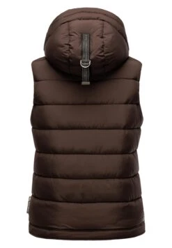 Marikoo Taisaa - Bodywarmer - Dark Choco -Marikoo Winkel ac85e17a263b4b2bb313da1ce7514926