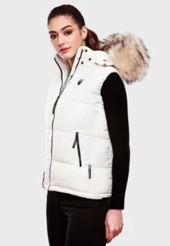 Marikoo Bodywarmer - Offwhite -Marikoo Winkel adb8ca16d8784d92868cfbe79c595a5b