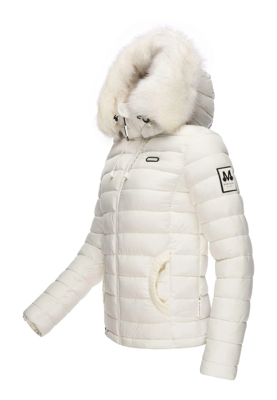 Marikoo Winterjas - Offwhite 6 Marikoo Winterjas - Offwhite - Afbeelding 6