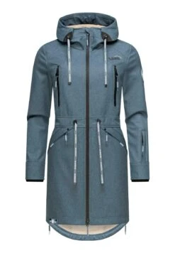 Marikoo Racquelle - Parka - Dusty Blue -Marikoo Winkel b413fad005784699b2318d79f6542e48