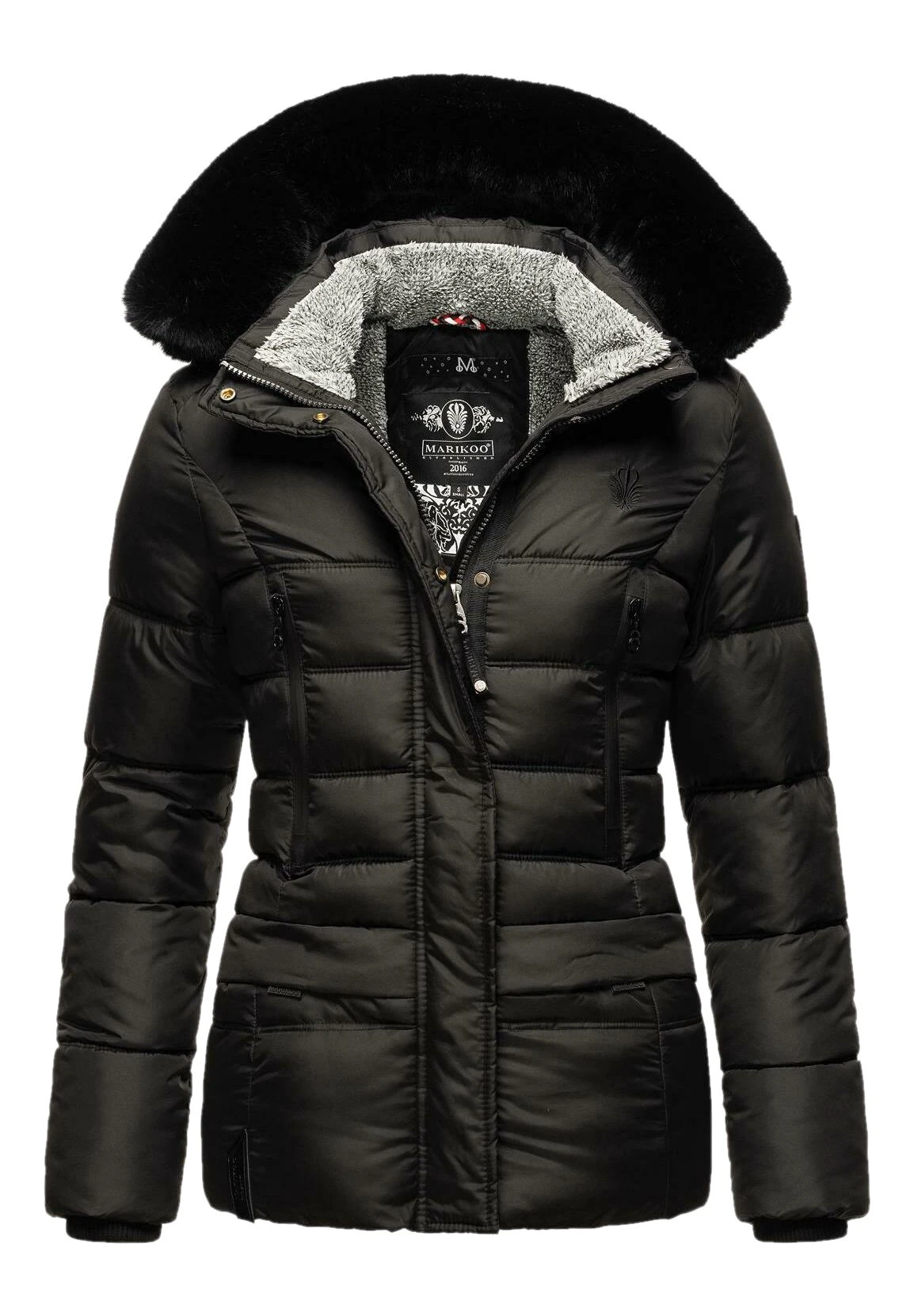 Marikoo Loveleen - Winterjas - Black 1 Marikoo Loveleen - Winterjas - Black