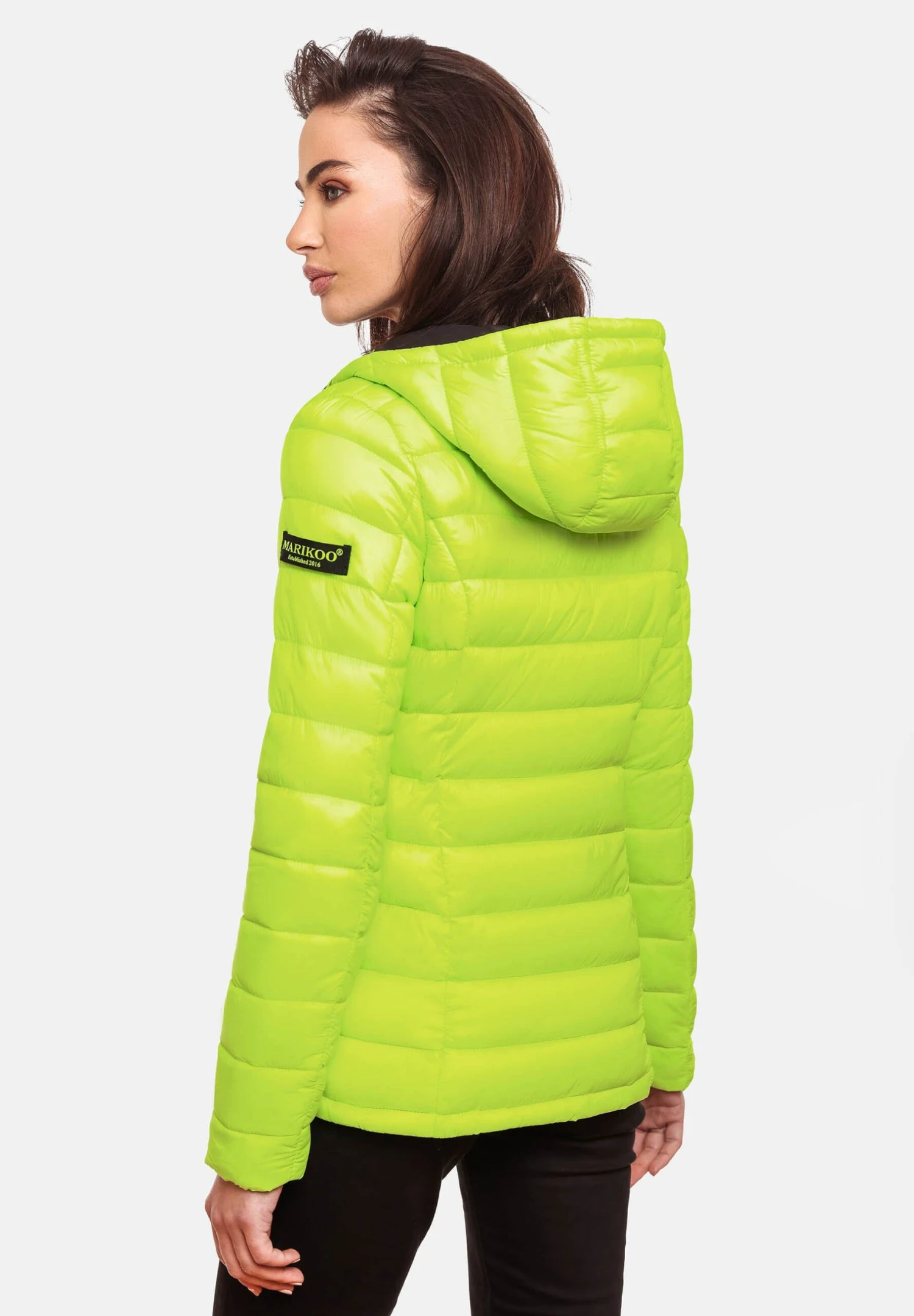 Marikoo Lucy - Winterjas - Neon Green 2 Marikoo Lucy - Winterjas - Neon Green - Afbeelding 2